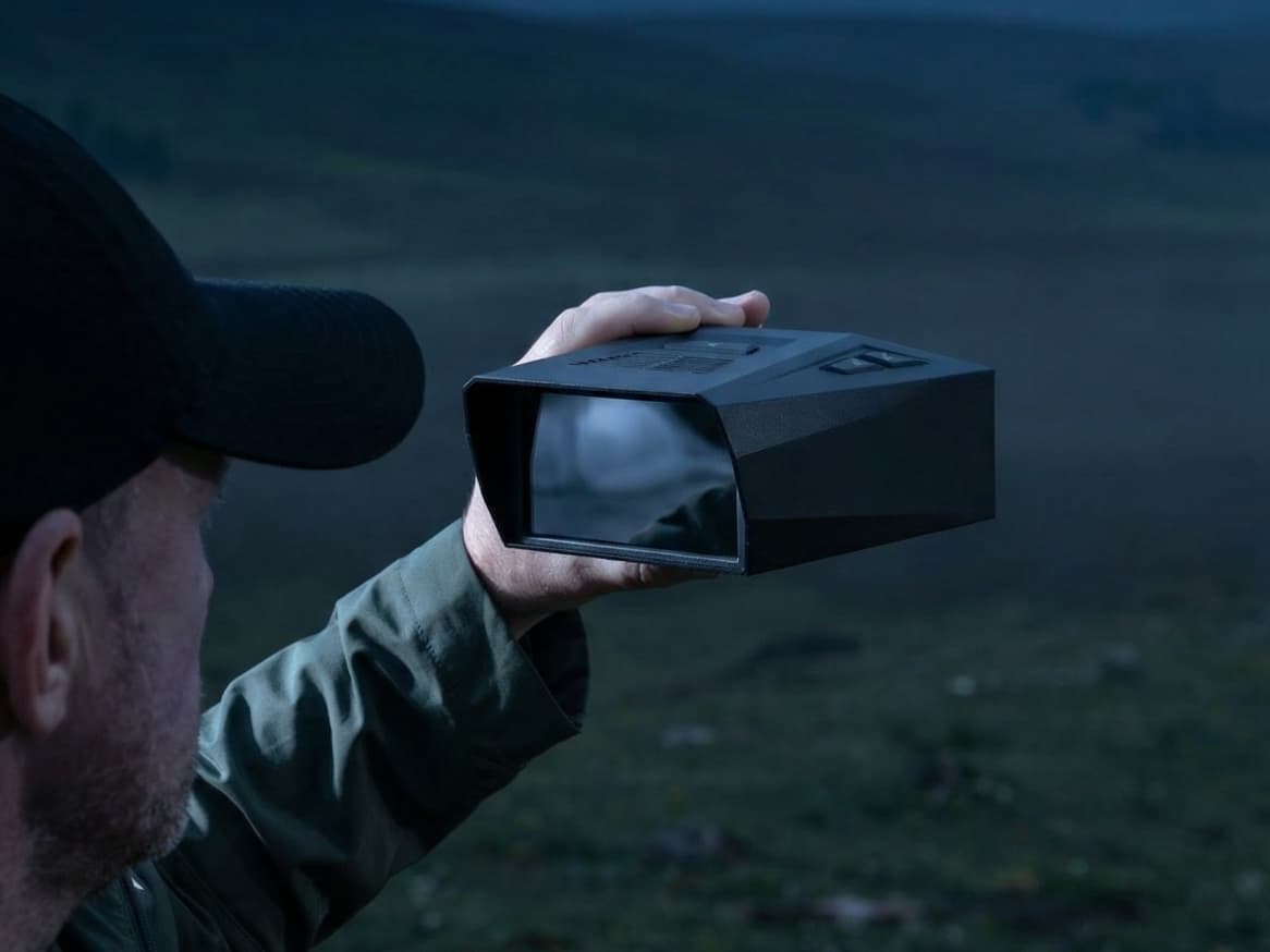 Nomad Vision: See, Measure, and Identify in Darkness