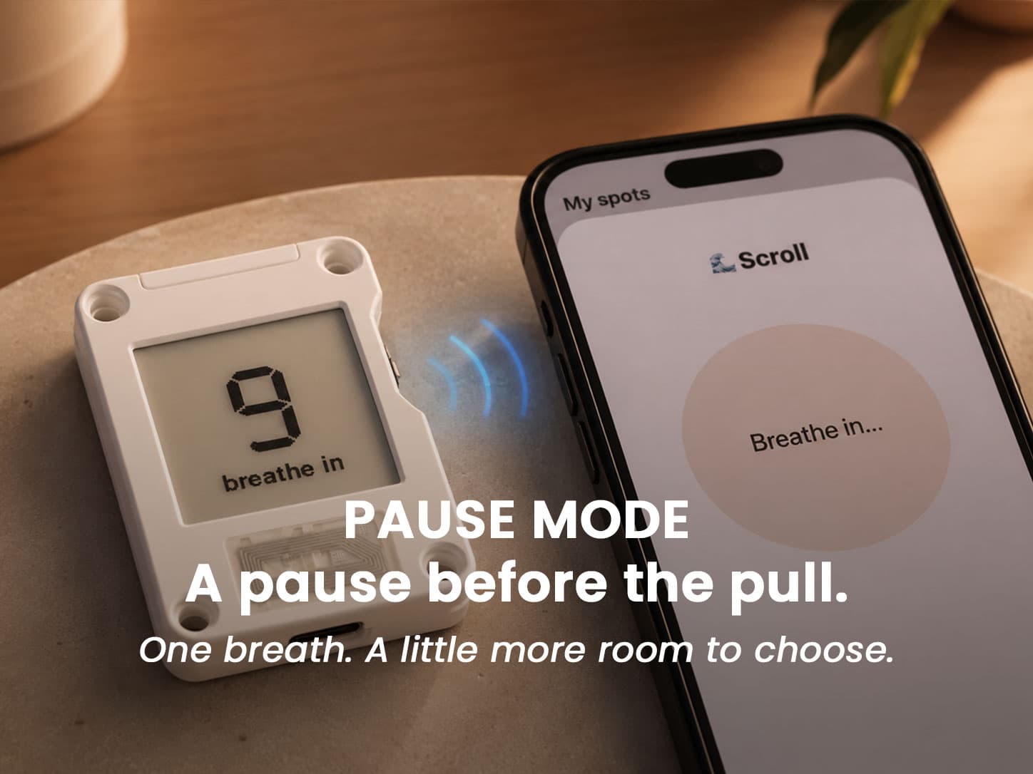 ZIEA BOOP: An e-ink focus board for real life.