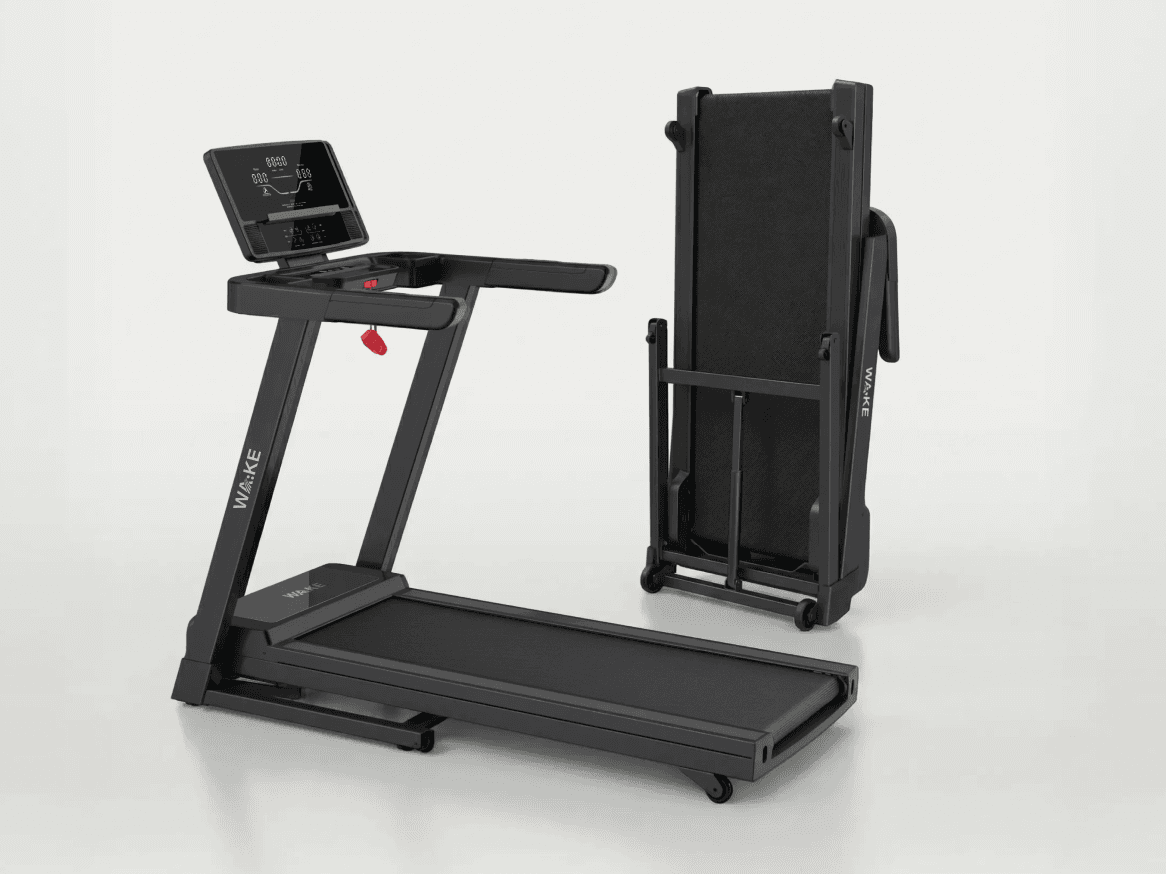 WA:KE: The Foldable Treadmill That Fits in Your Closet