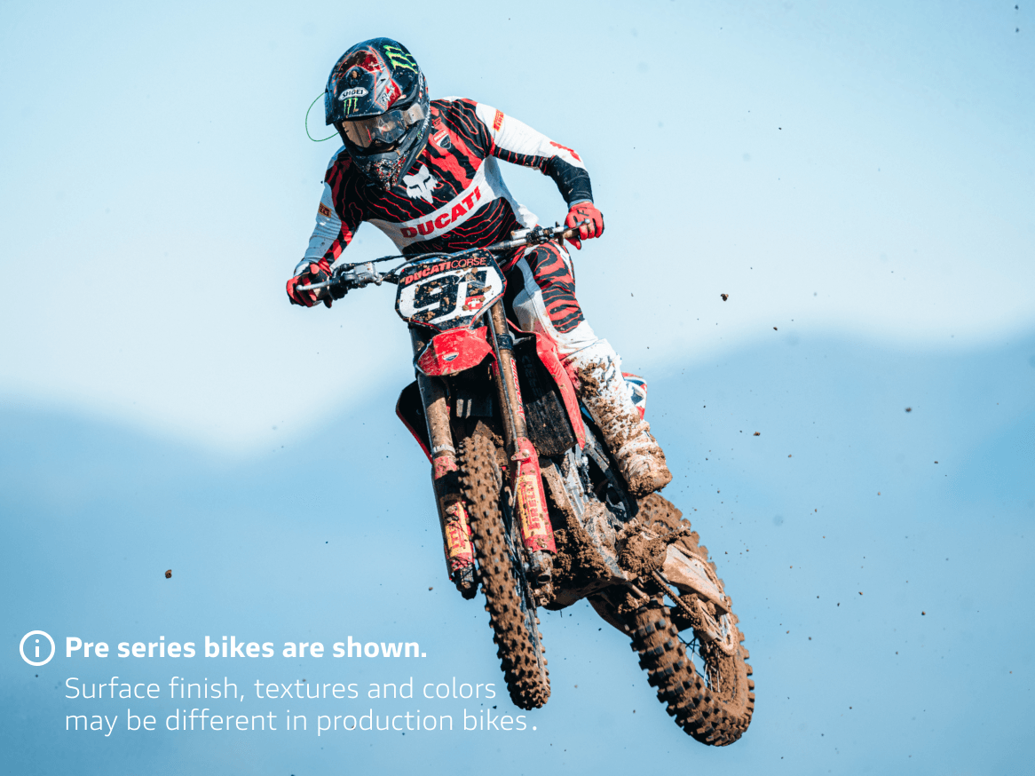 Ducati Desmo450 MX: Ride Fast. Ride Premium