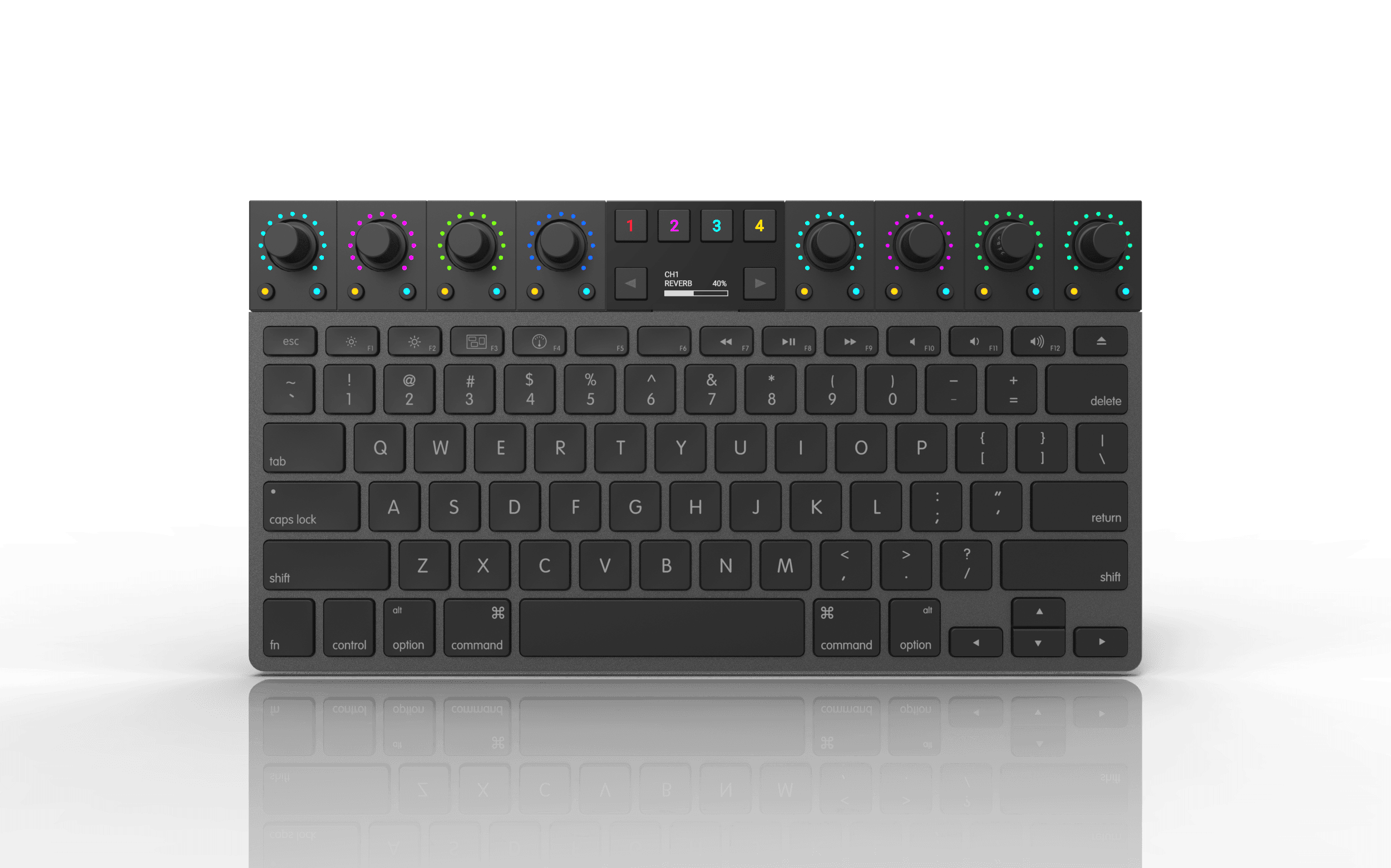 The world's first integrated keyboard controller.