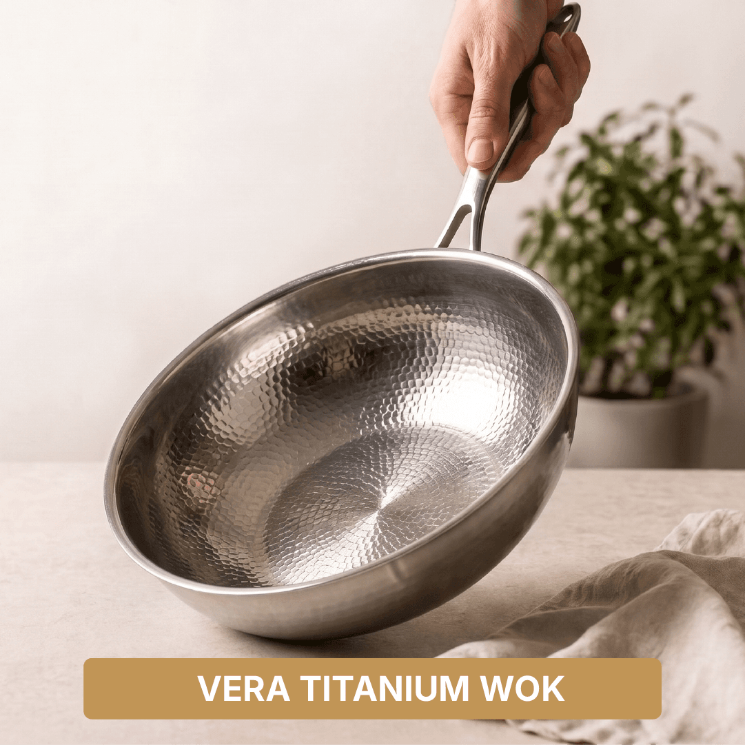 Available in 🍳 (Flat pan) and 🥘 (Wok) versions