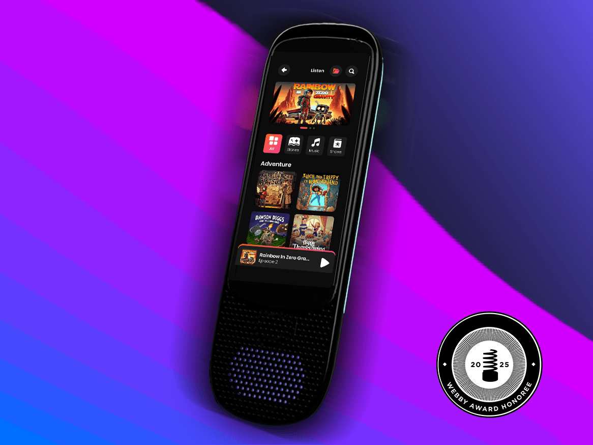 Vobble: An Interactive Audio Player for Kids Ages 6-12