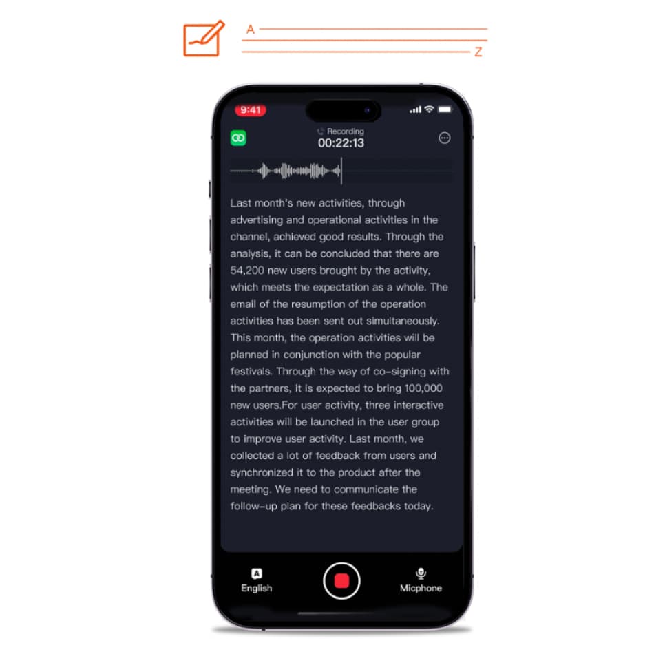 Transform Foreign Audio into Notes