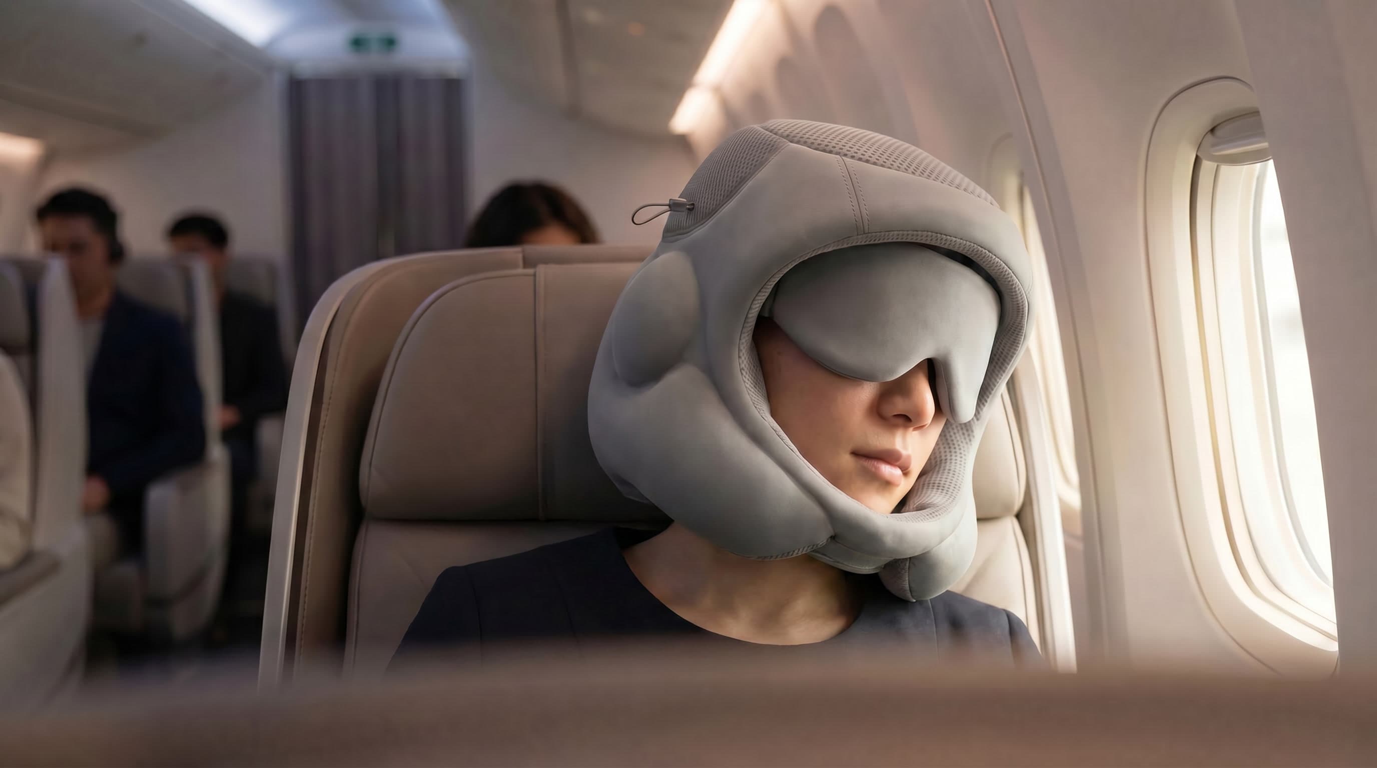 Not a pillow. Not a mask. A sleep environment.