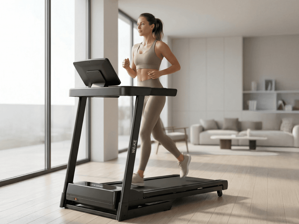 WA:KE: The Foldable Treadmill That Fits in Your Closet