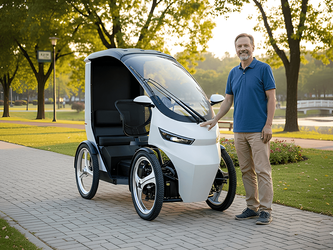 Mark-1 Car-Ebike: The Comfort-First Urban Ride