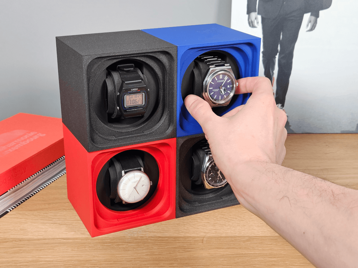Werlot: 3D Print Your Own Watch Display & Winder