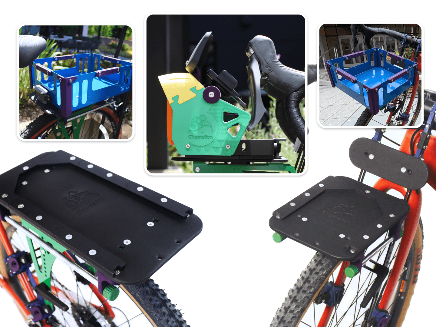 Chamelion Customizable Bike Cargo System