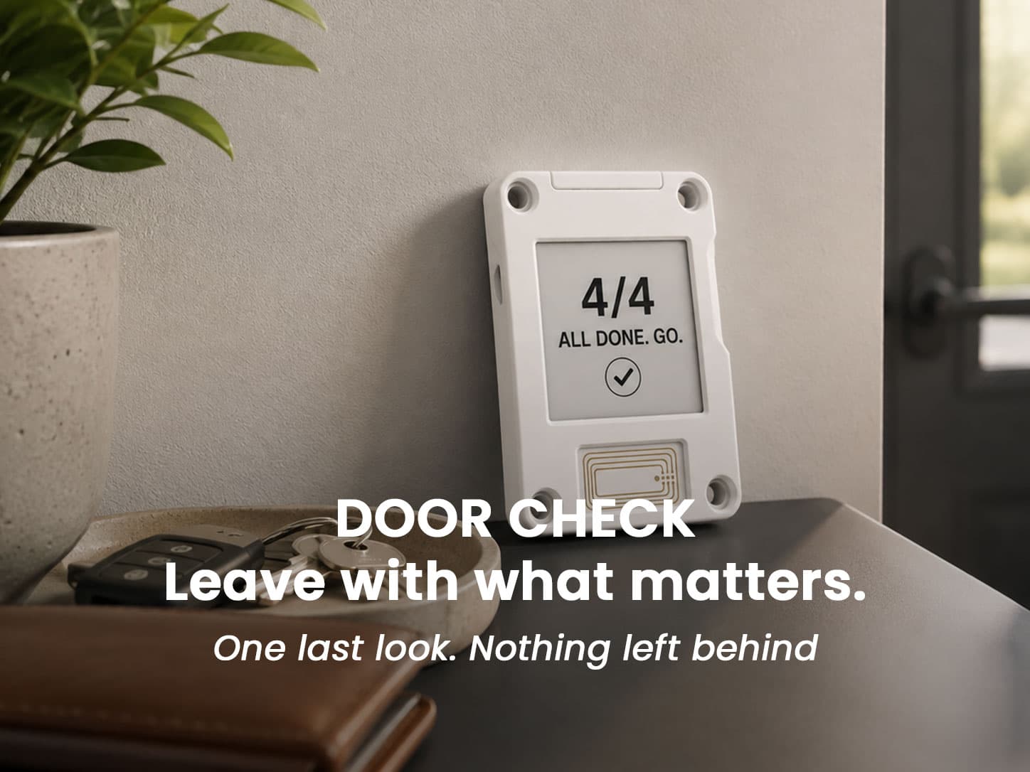 ZIEA BOOP: An e-ink focus board for real life.