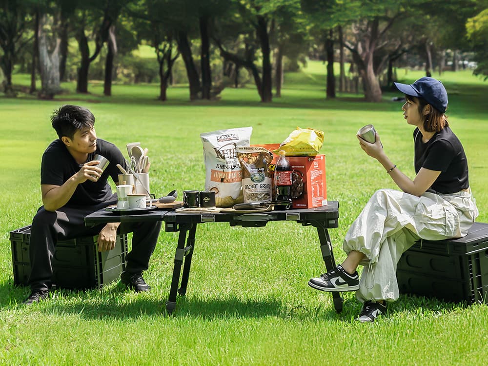 PACKMAN:  Convertible Trolley, Wagon & Camping Table
