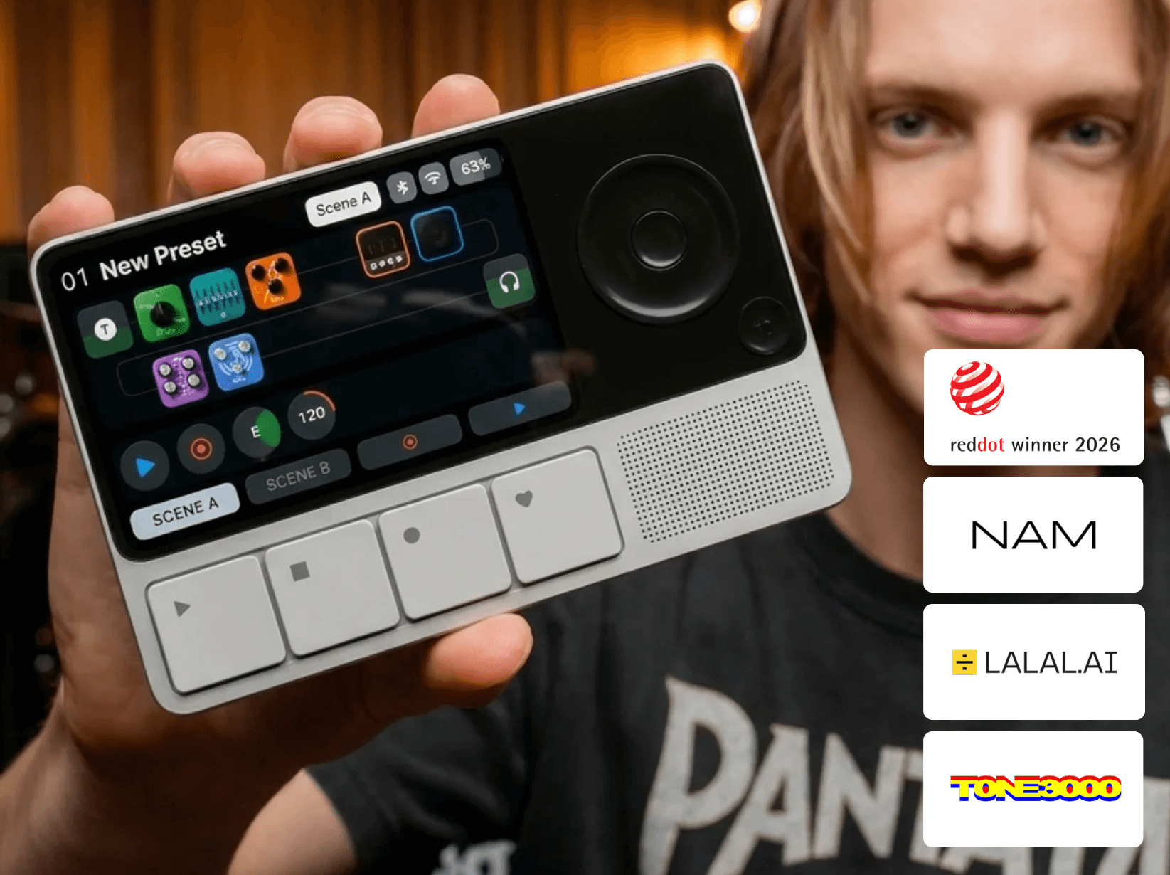 Neko: Pocket Wireless Guitar Studio
