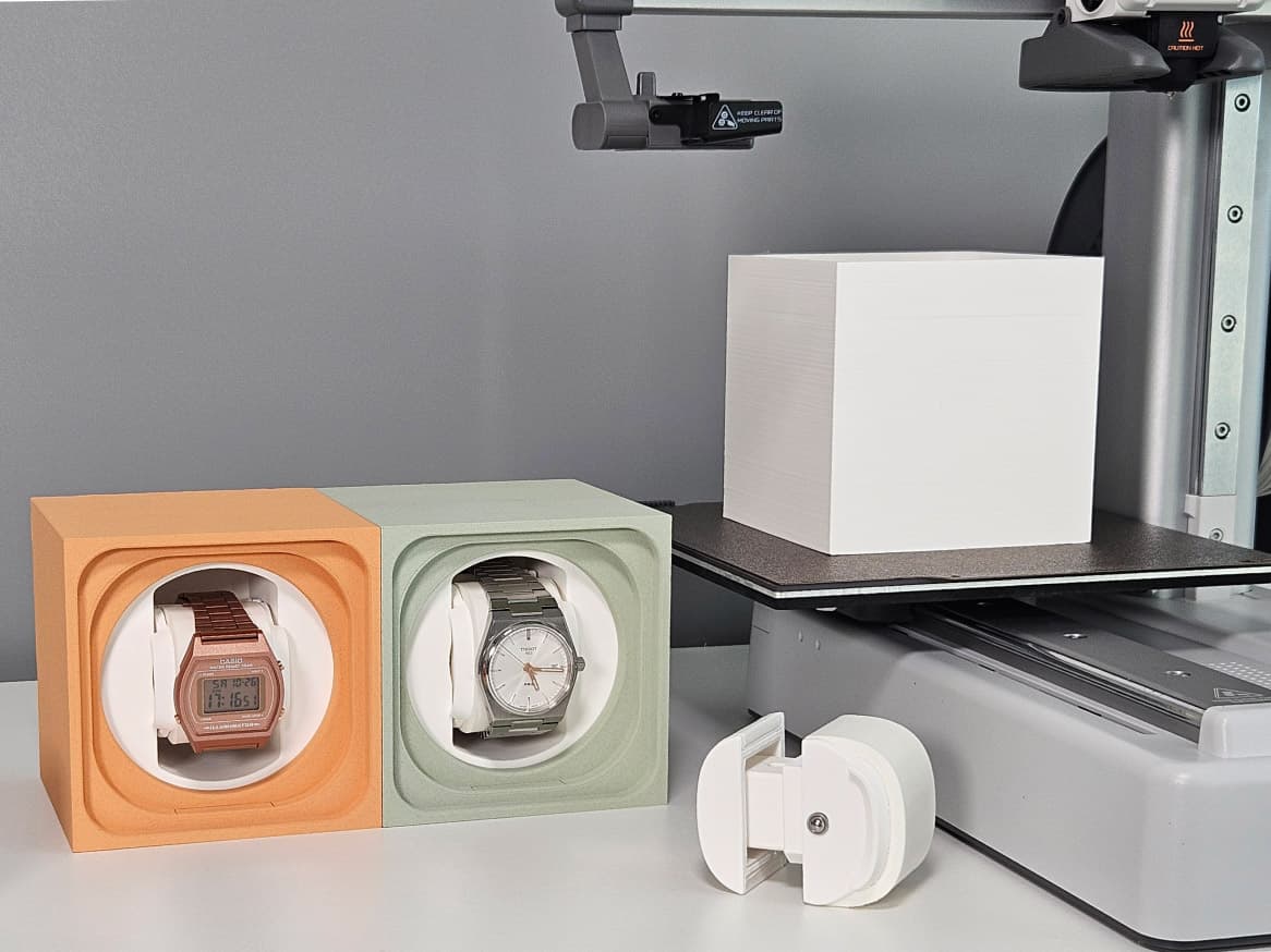 Werlot: 3D Print Your Own Watch Display & Winder