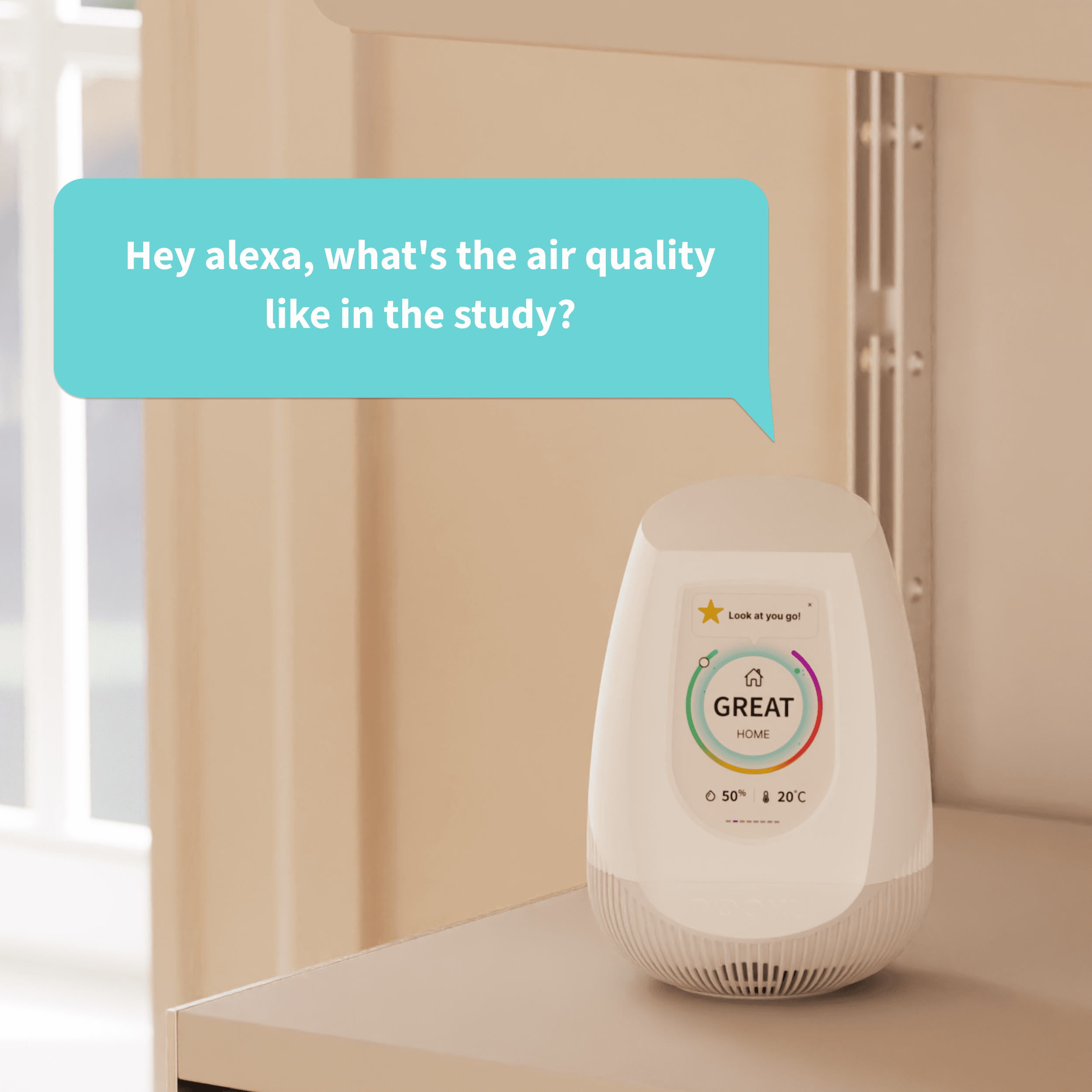 Pre-order | Nooku Fusion air quality monitor