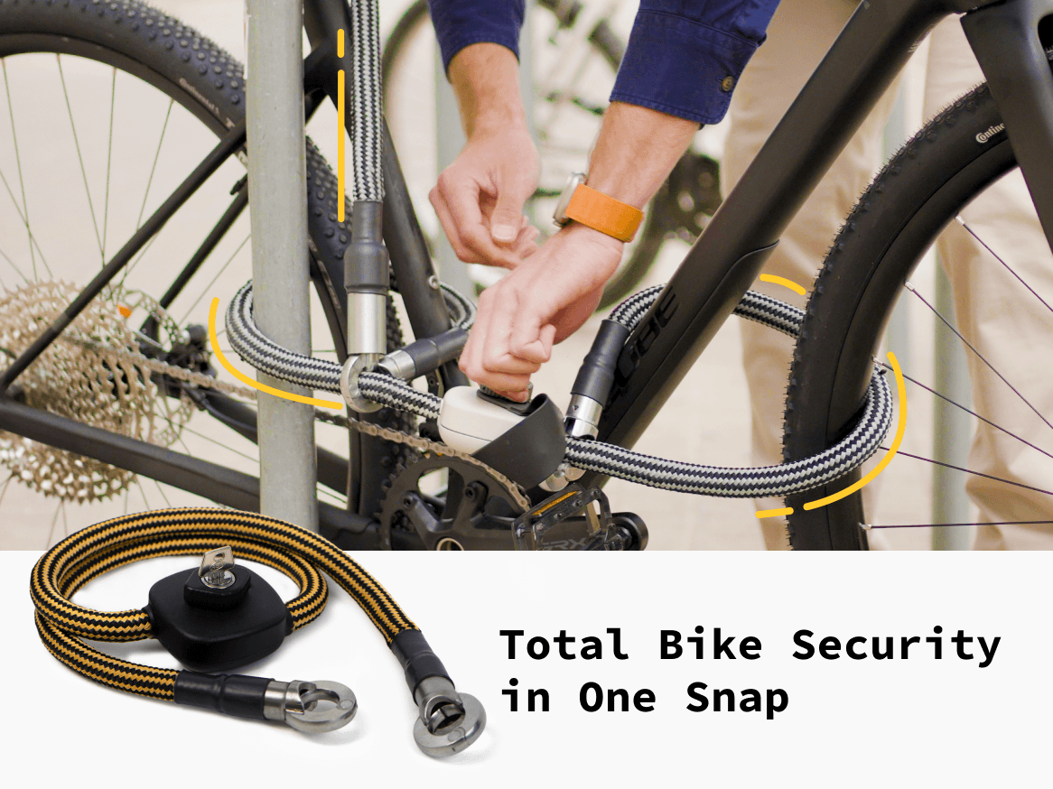 Cordalock: One lock. Whole bike.