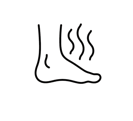 Heat and Sweaty Feet