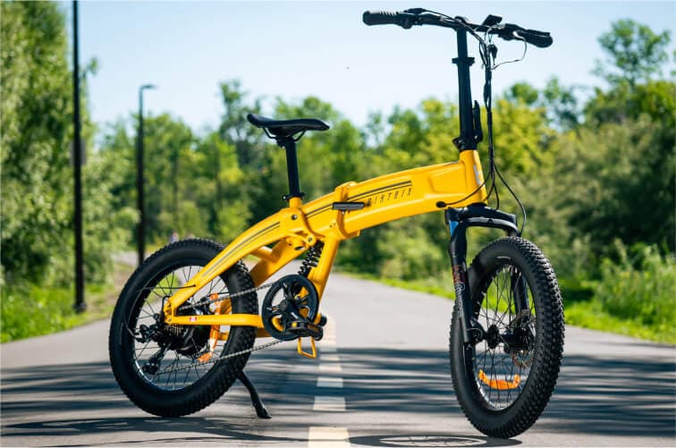 Kutty FS: Lightest Foldable Full-Suspension E-bike