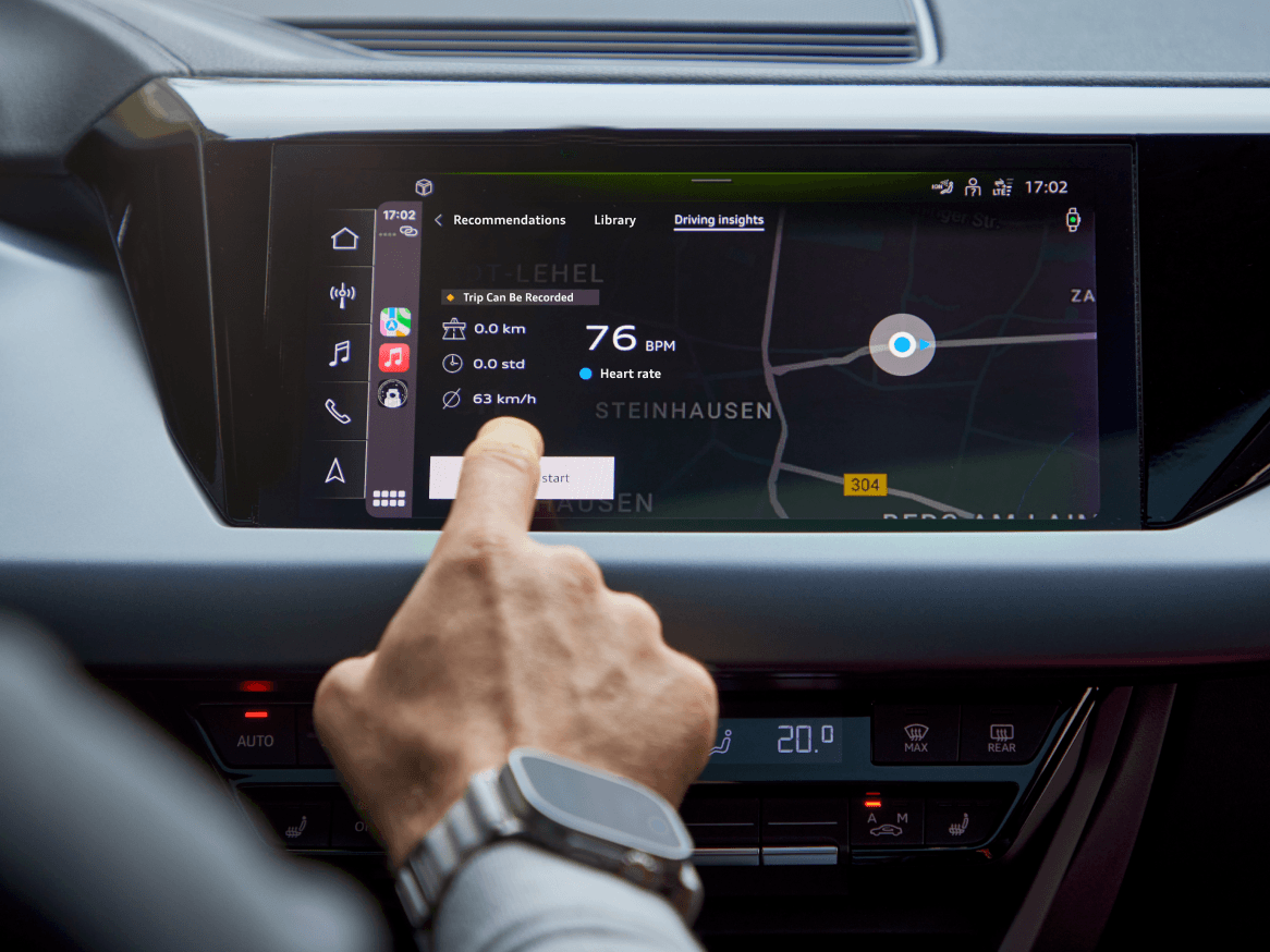 Audi active coach: Driving You to Well-Being