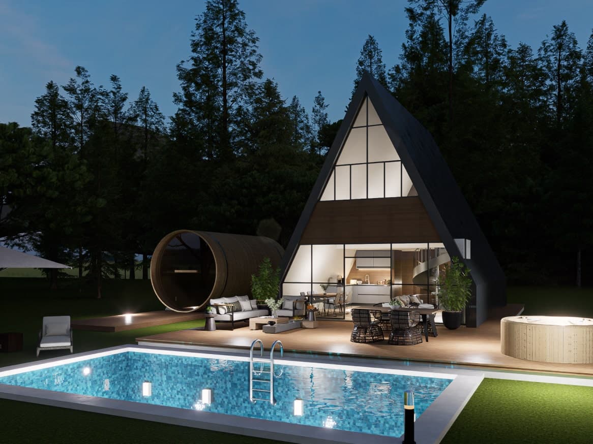 Physis: Olympus Forest Lodge — Luxury in Nature