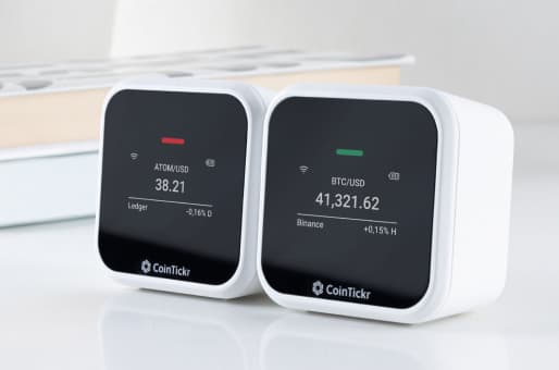 CoinTickr: Real-Time Physical Crypto