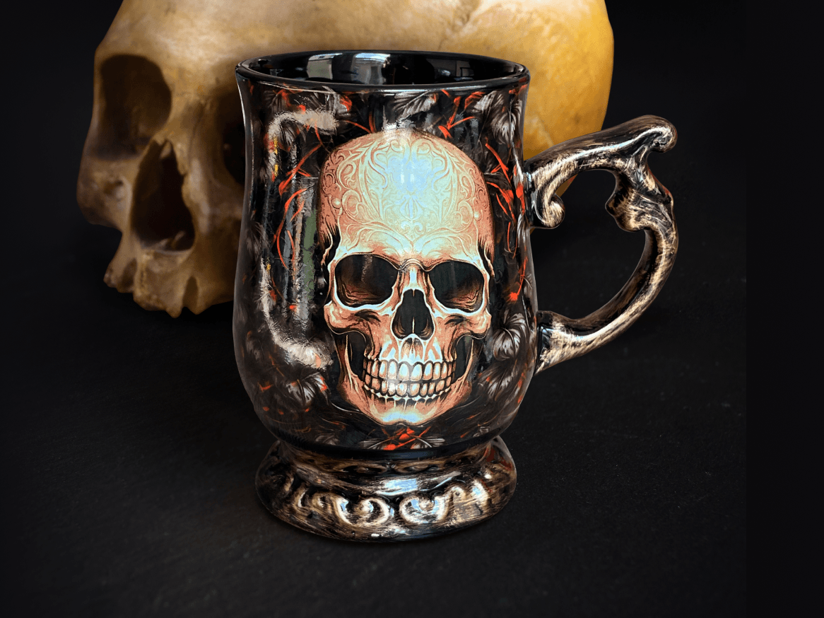 Embrace the Moment: The Memento Mori Mug Set