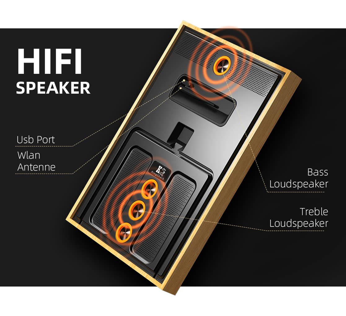 Multifunctional Gallery Display & HIFI Speaker