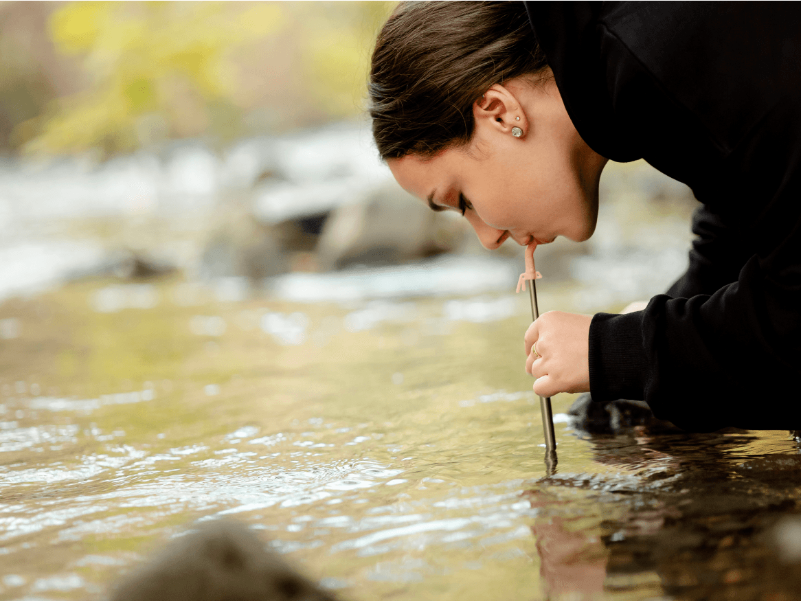 Tiueco: 100% Pure Titanium Filtered Straw