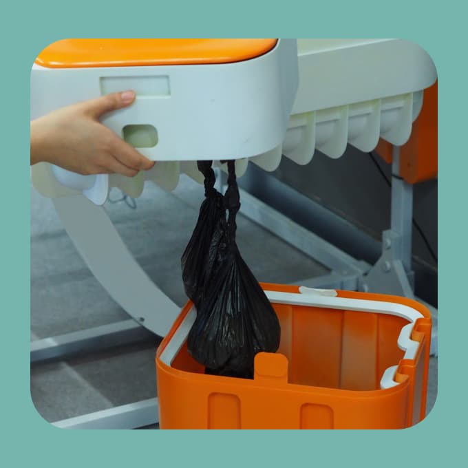 Simple, Sanitary, Convenient.