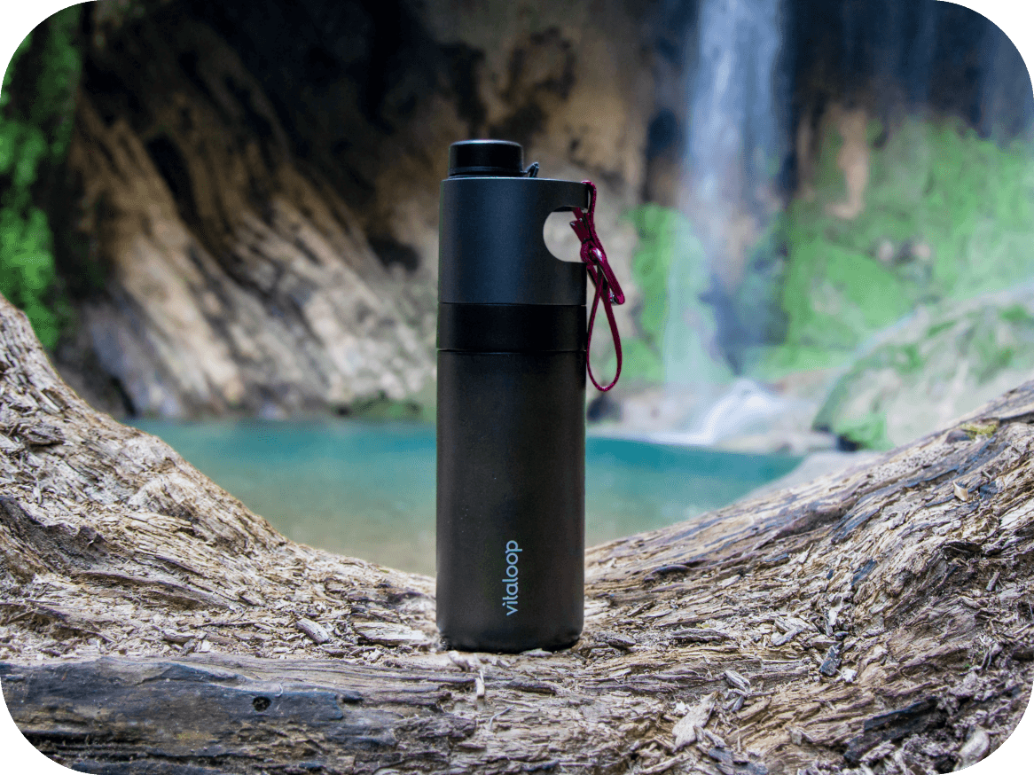 Vitaloop Filtration Bottle: Clean Water. Anywhere