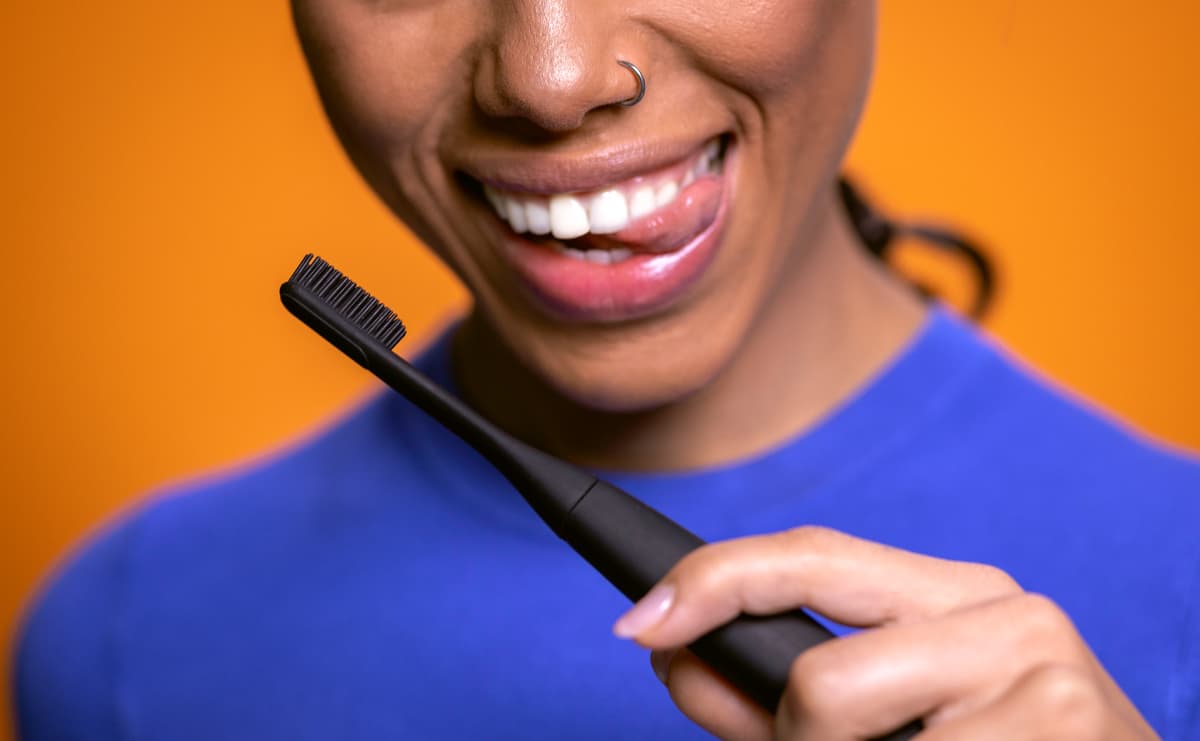 Minimalist Silicone Electric Toothbrush