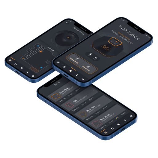 THE ROBODECK APP ALLOWS YOU TO