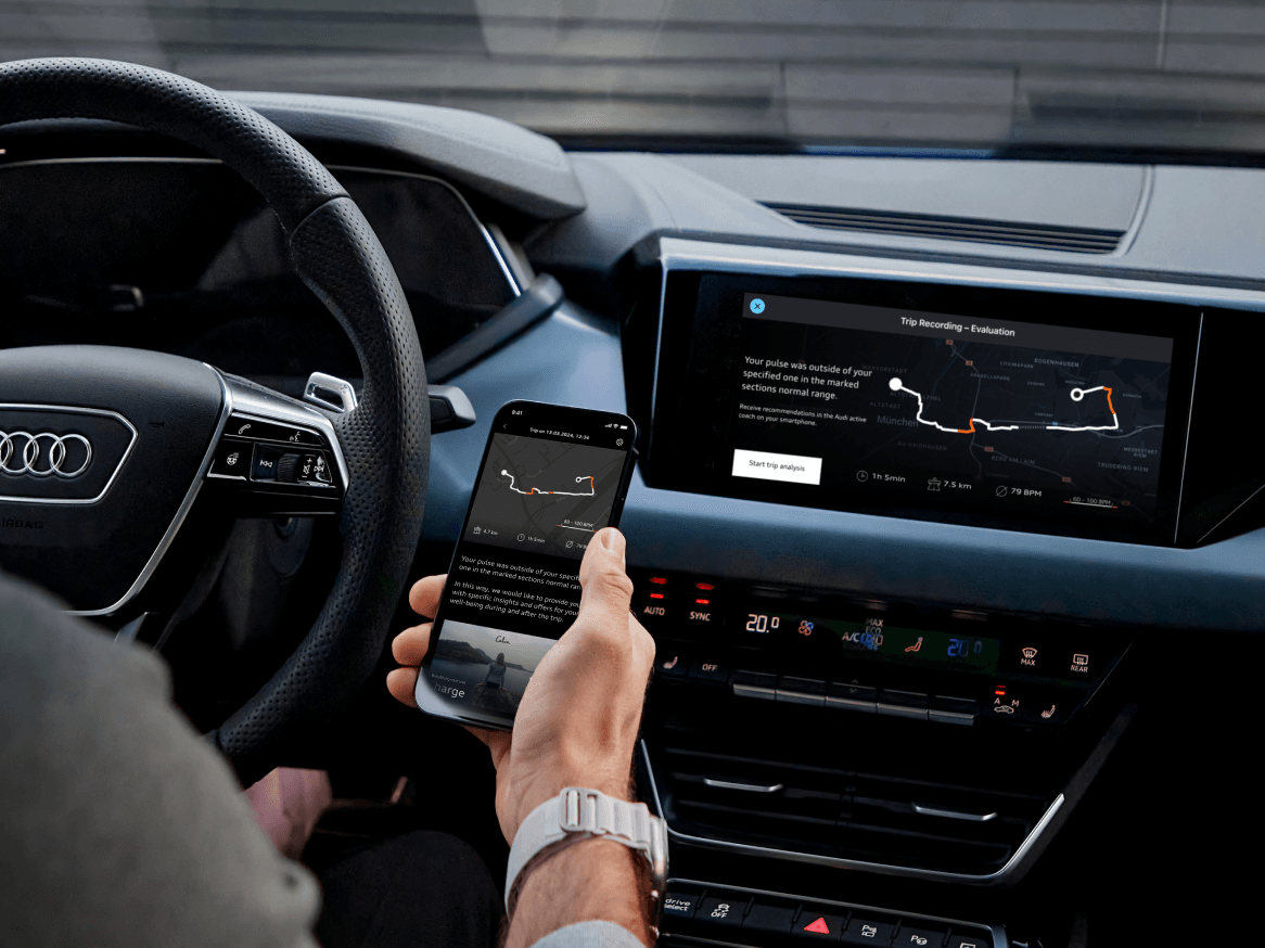 Audi active coach: Driving You to Well-Being