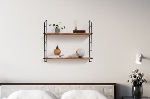 Smile: The Modular Shelf Made Of Chopstics