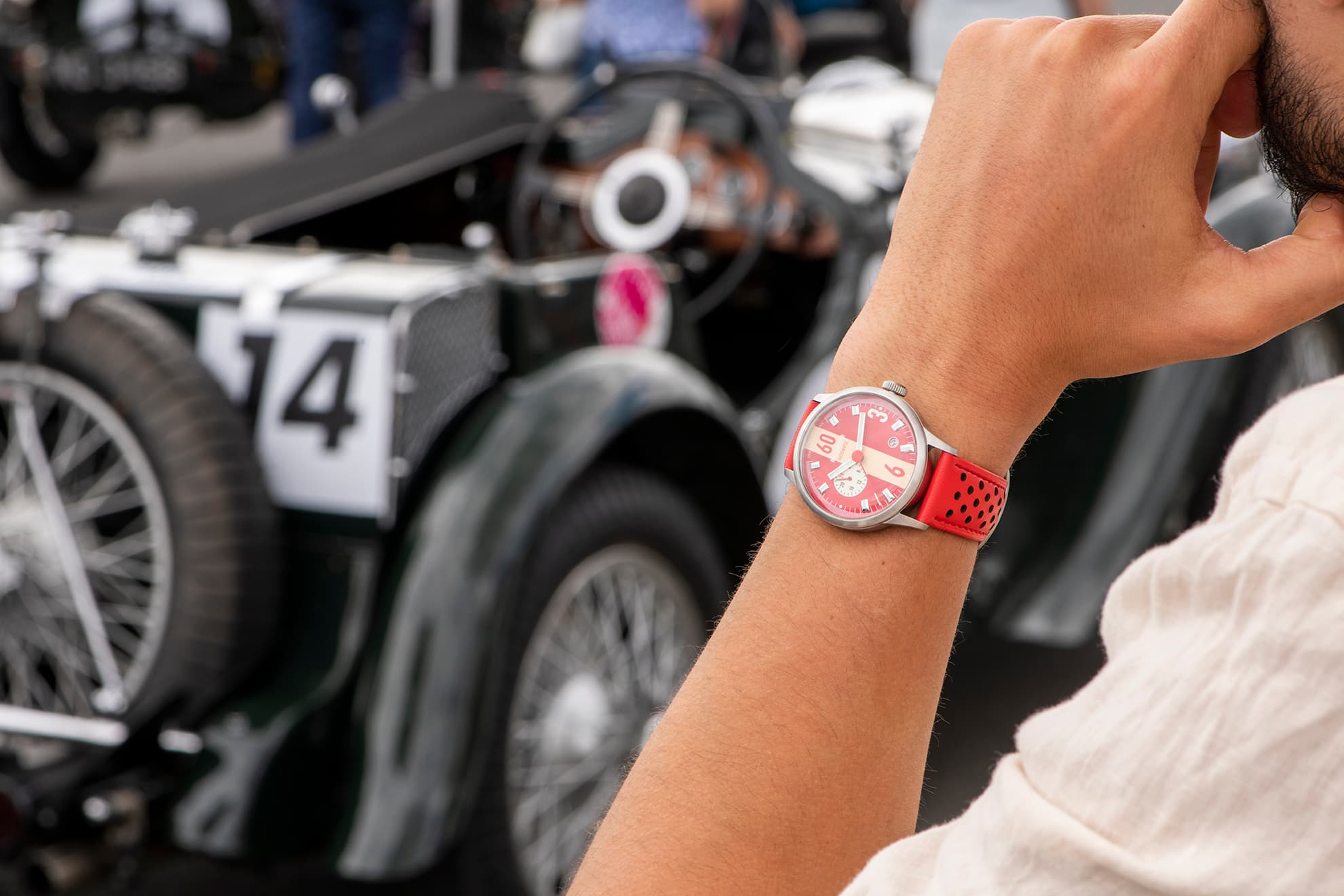 RACE MASTER WATCHES IN ACTION