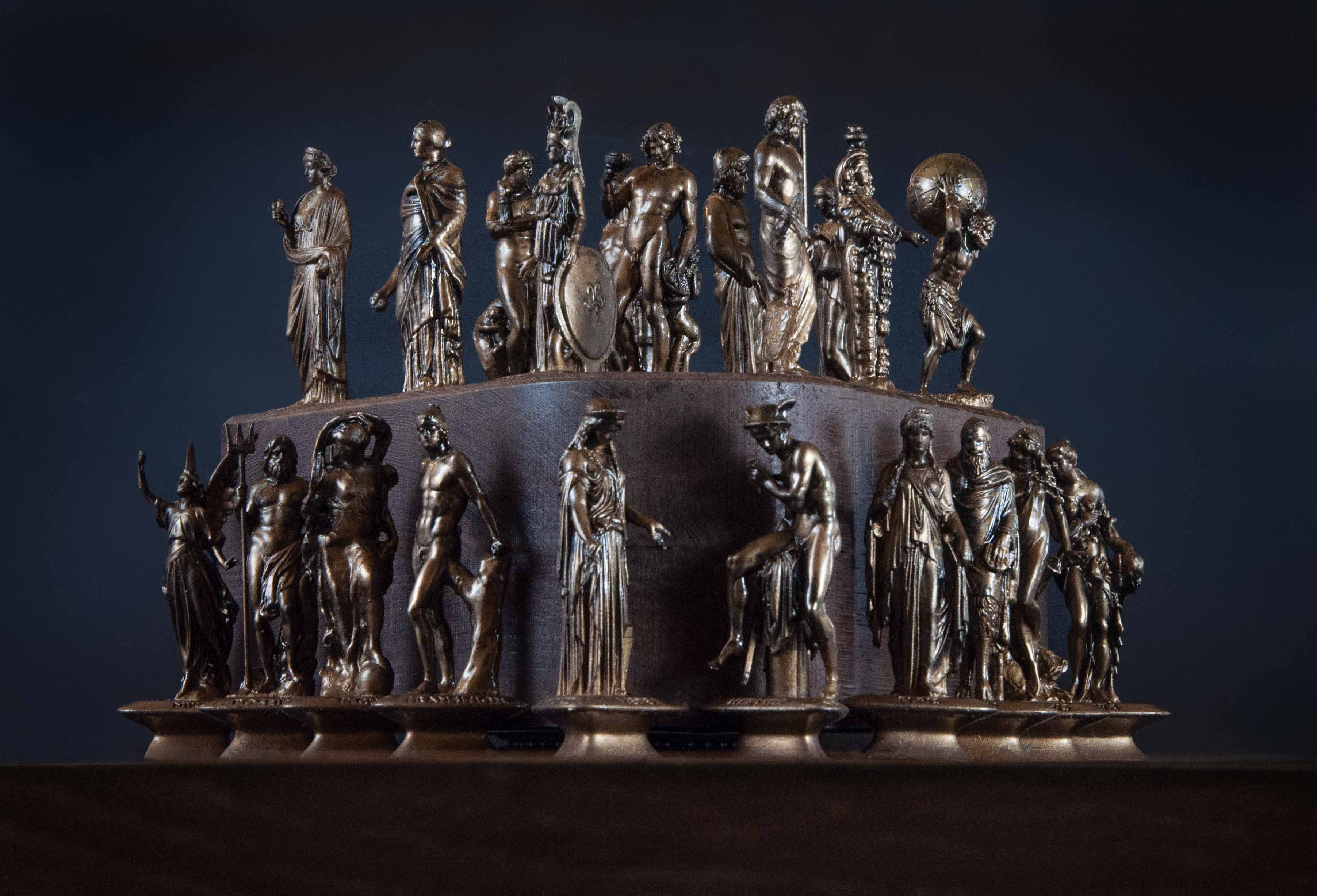 Marssam's Hellenic Teetotum - Tarot Gods Figurines