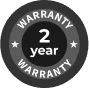 2 year warranty