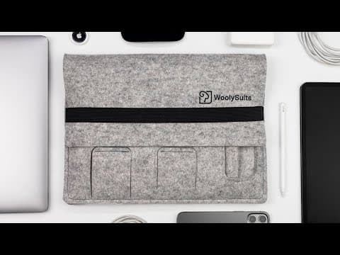 Wooly One: The Laptop Bag That Fits
