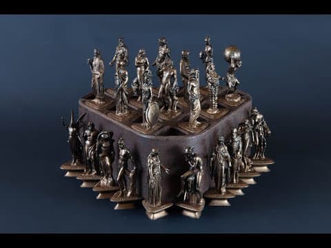 Marssam's Hellenic Teetotum - Tarot Gods Figurines