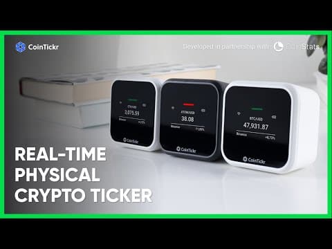 CoinTickr: Real-Time Physical Crypto
