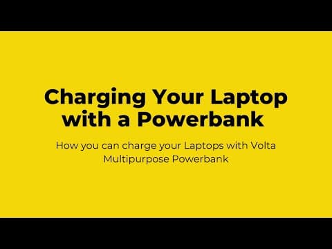 Volta: The One Stop Power Bank For All Your Devices