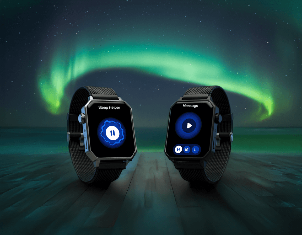 Digital Caffeine & Natural Sleep Watch