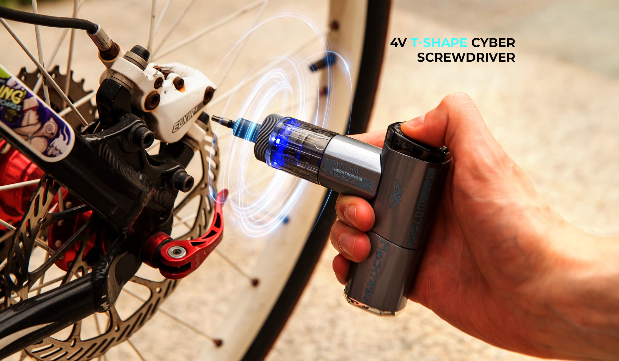 4 Types of Cyberpunk Series Electric Screwdrivers