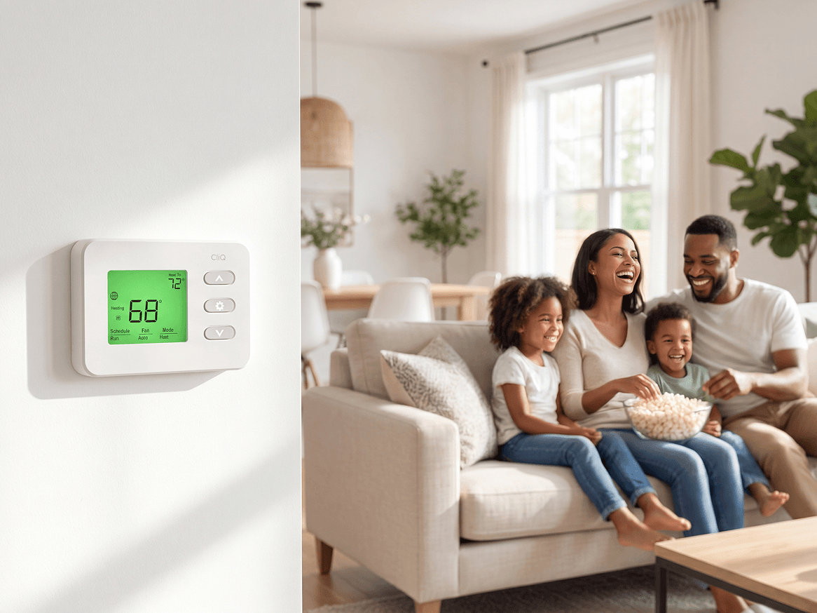CliQ: The Smart Thermostat That Finally Works in Your Home