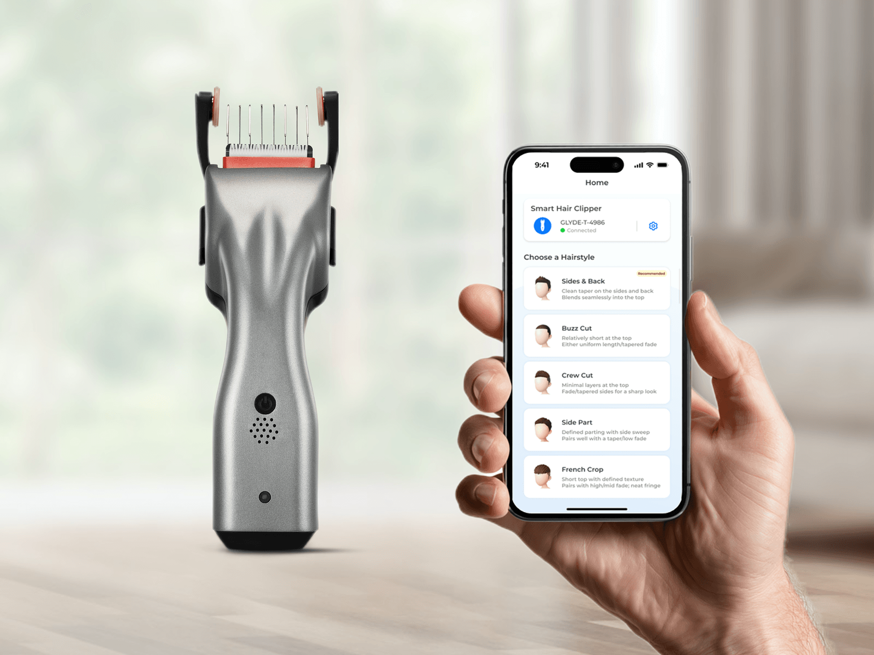 GLYDE: Fresh Home Haircuts, No Skills Required
