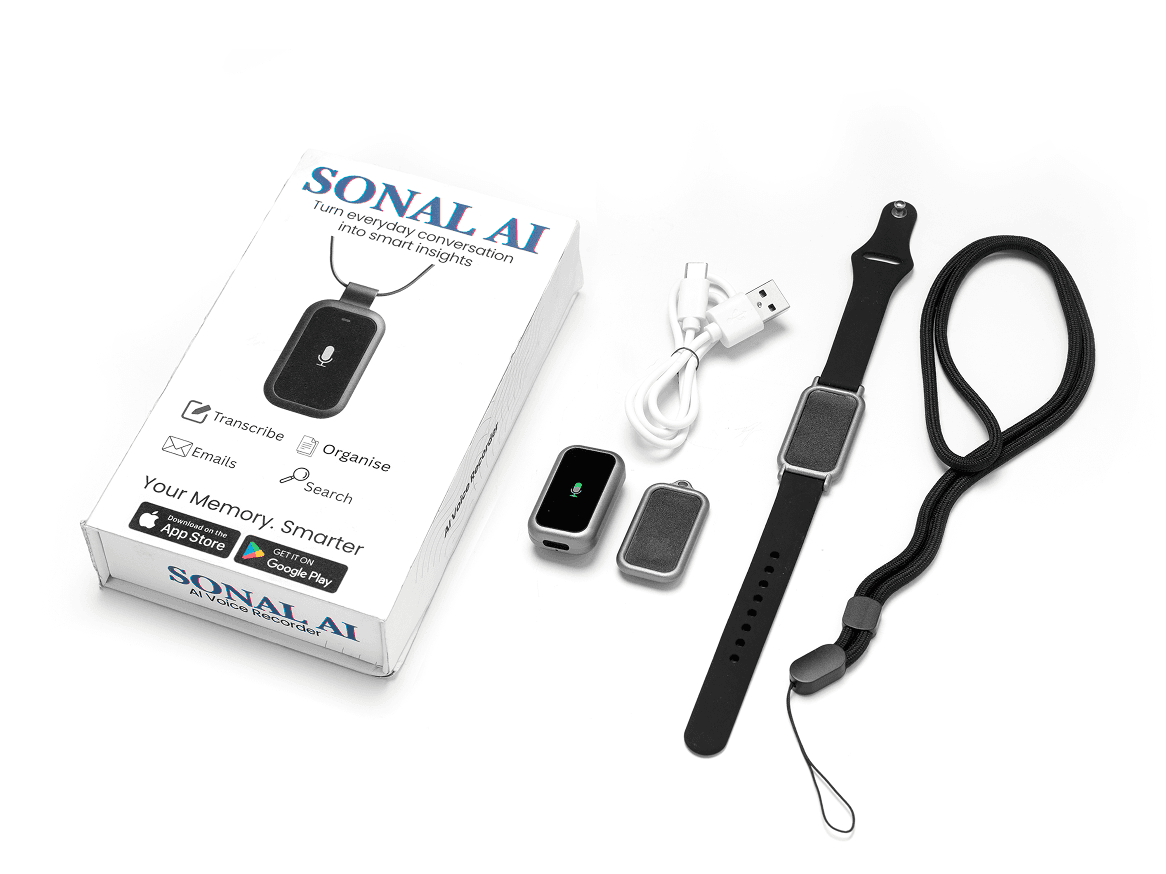 Sonal AI: Record Life. Remember Smarter.