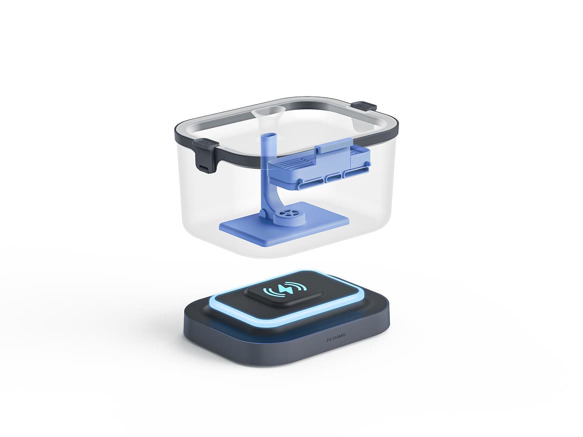 Petnimo 1: A Cat Fountain, Engineered for Cleaner Water.