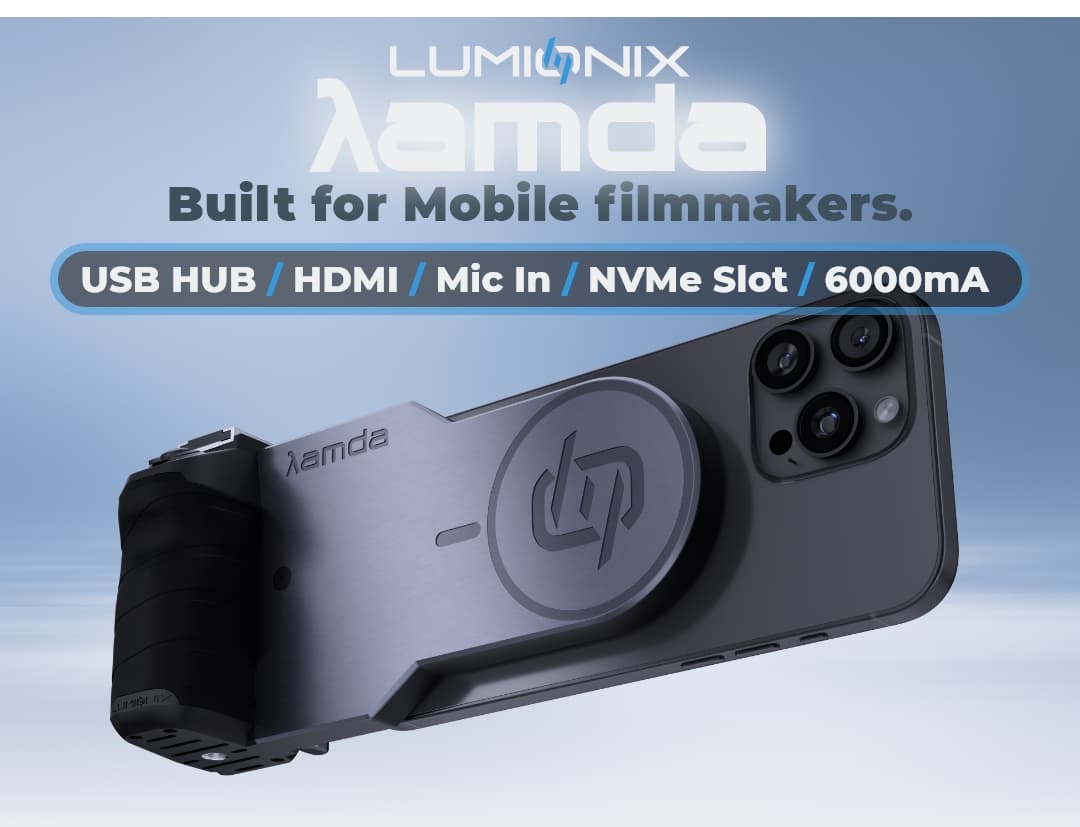LAMDA: Grip the Future of Mobile Filmmaking