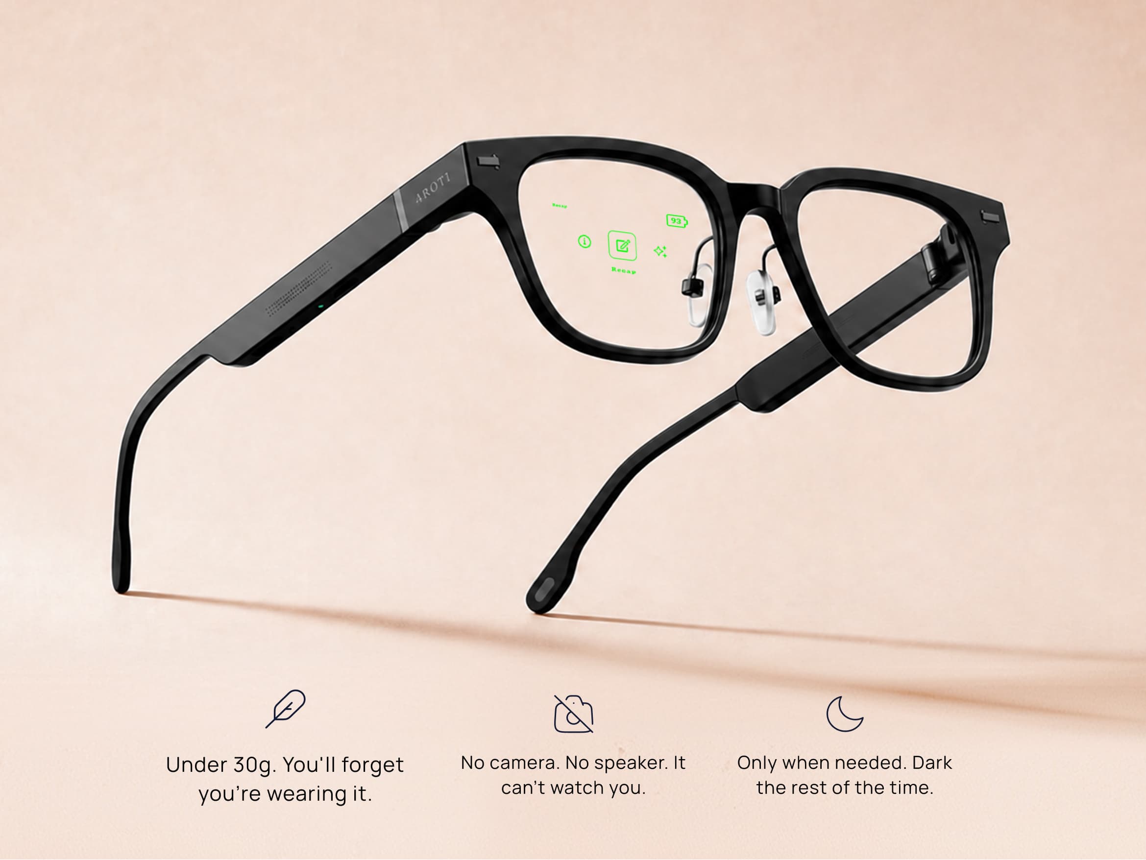 AROTI R1: The Essential AI Glasses