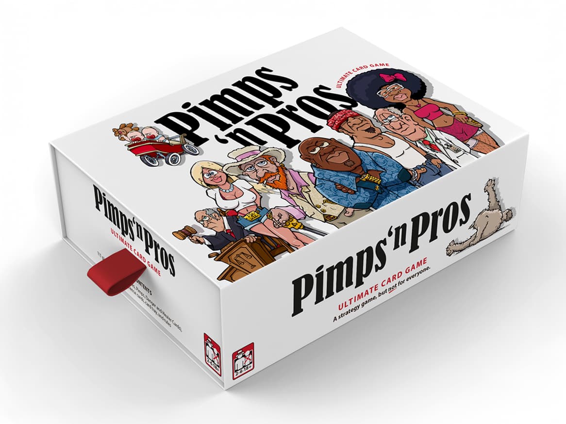 Pimps 'n Pros: Hustle, Play Dirty & Dominate Game Night