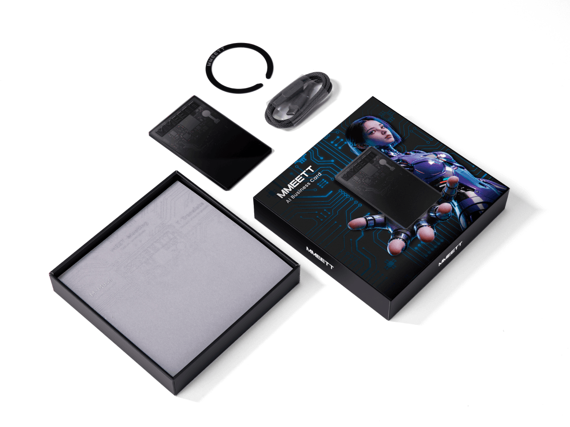 MMEETT AI Business Card: Your AI Companion for Every Meeting